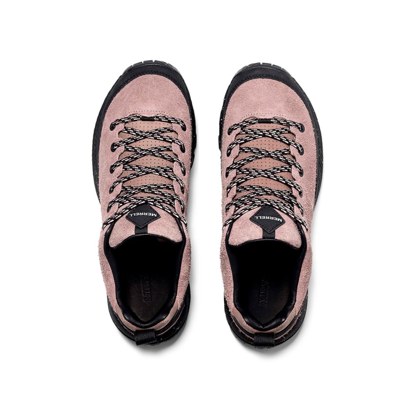 Chaussures Randonnée Merrell MQM Ace Leather Rose Homme | G.J.JGJB